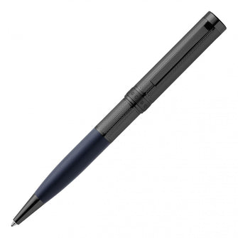 Personalise Ballpoint Pen Dual Gun/ Navy - Custom Eco Friendly Gifts Online