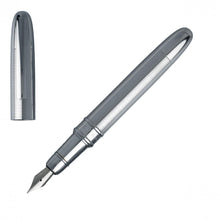 Personalise Fountain Pen Stripe Chrome - Custom Eco Friendly Gifts Online