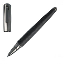 Personalise Rollerball Pen Pure Leather Black - Custom Eco Friendly Gifts Online