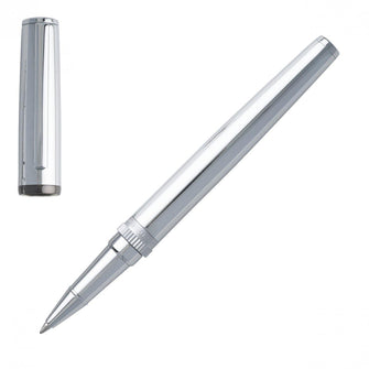 Personalise Rollerball Pen Gear Metal Chrome - Custom Eco Friendly Gifts Online