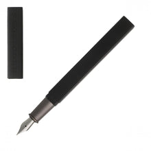 Personalise Fountain Pen Edge Black - Custom Eco Friendly Gifts Online