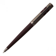 Personalise Ballpoint Pen Ribbon Burgundy - Custom Eco Friendly Gifts Online