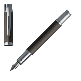 Personalise Fountain Pen Bold Black - Custom Eco Friendly Gifts Online
