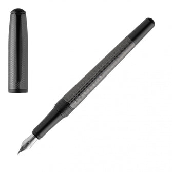 Personalise Fountain Pen Essential Glare Black - Custom Eco Friendly Gifts Online