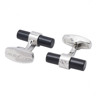 Personalise Cufflinks More Black - Custom Eco Friendly Gifts Online