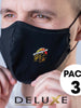 3 Pack - Deluxe Face Masks