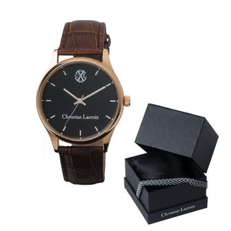 Personalise Watch Poursuite Brown - Custom Eco Friendly Gifts Online