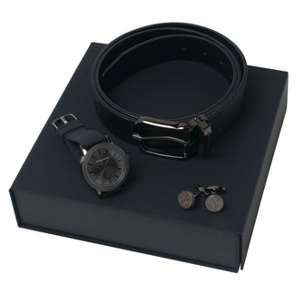 Personalise Set Christian Lacroix (watch, Cufflinks & Belt) - Custom Eco Friendly Gifts Online