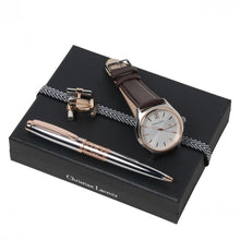 Personalise Set More Chrome (ballpoint Pen, Watch & Cufflinks) - Custom Eco Friendly Gifts Online