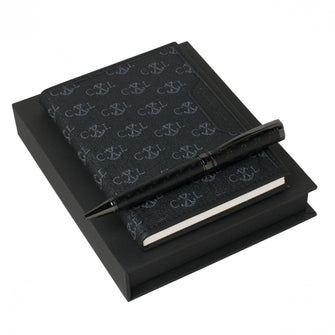 Personalise Set Christian Lacroix (ballpoint Pen & Note Pad A6) - Custom Eco Friendly Gifts Online