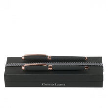 Personalise Set Chorus Grey (ballpoint Pen & Rollerball Pen) - Custom Eco Friendly Gifts Online