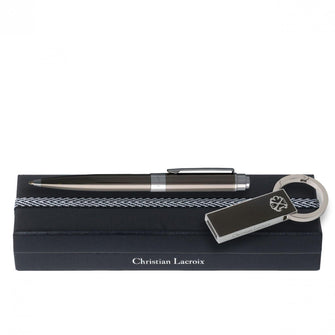 Personalise Set Christian Lacroix (ballpoint Pen & Usb Stick) - Custom Eco Friendly Gifts Online