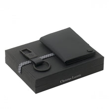 Personalise Set Christian Lacroix Black (key Ring & Card Holder) - Custom Eco Friendly Gifts Online