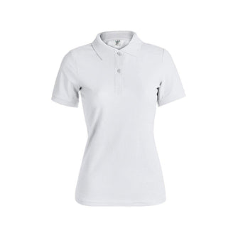 Personalise Women White Polo Shirt "keya" Wps180 - Custom Eco Friendly Gifts Online