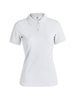Personalise Women White Polo Shirt 