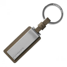 Personalise Key Ring Hamilton Taupe - Custom Eco Friendly Gifts Online