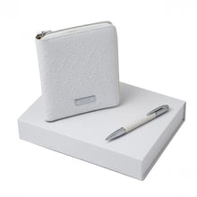 Personalise Set Nã©vã© White (ballpoint Pen & Folder A6) - Custom Eco Friendly Gifts Online