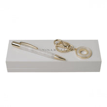 Personalise Set Adage Albã¢tre (ballpoint Pen & Key Ring) - Custom Eco Friendly Gifts Online