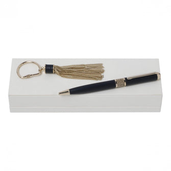 Personalise Set Echappã©e Marine (ballpoint Pen & Key Ring) - Custom Eco Friendly Gifts Online