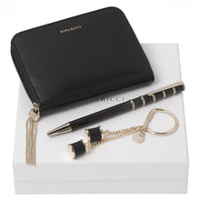 Personalise Set Nina Ricci (ballpoint Pen, Key Ring & Notebook Cover) - Custom Eco Friendly Gifts Online