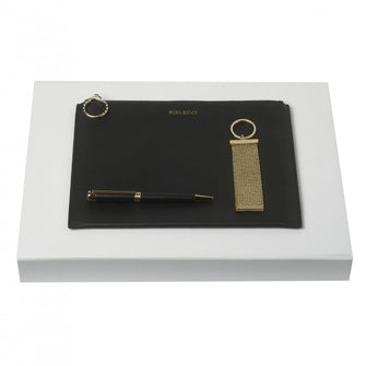 Personalise Set Nina Ricci (ballpoint Pen, Key Ring & Clutch) - Custom Eco Friendly Gifts Online