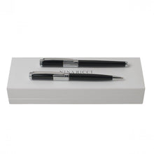 Personalise Set Eclat Chrome (ballpoint Pen & Rollerball Pen) - Custom Eco Friendly Gifts Online