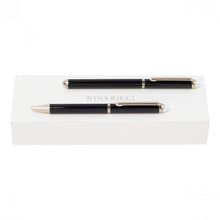 Personalise Set Perle Blue (ballpoint Pen & Rollerball Pen) - Custom Eco Friendly Gifts Online