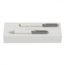 Personalise Set Reflet Lait   Galet (ballpoint Pen & Rollerball Pen) - Custom Eco Friendly Gifts Online