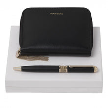 Personalise Set Echappã©e Noir (ballpoint Pen & Notebook Cover) - Custom Eco Friendly Gifts Online