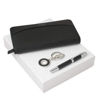 Personalise Set Embrun (rollerball Pen, Key Ring & Travel Purse) - Custom Eco Friendly Gifts Online