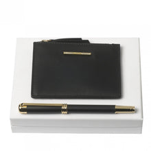 Personalise Set Nina Ricci Noir (fountain Pen & Key Ring) - Custom Eco Friendly Gifts Online