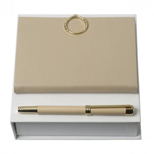 Personalise Set Boucle Nude (rollerball Pen & Note Pad A6) - Custom Eco Friendly Gifts Online