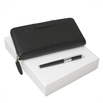 Personalise Set Nina Ricci (rollerball Pen & Travel Wallet) - Custom Eco Friendly Gifts Online