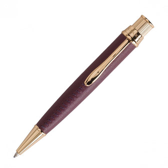 Personalise Ballpoint Pen Evidence Leather Burgundy - Custom Eco Friendly Gifts Online