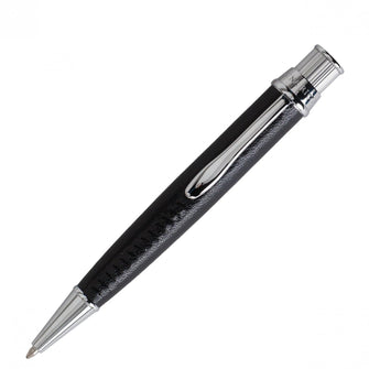Personalise Ballpoint Pen Evidence Leather Black - Custom Eco Friendly Gifts Online