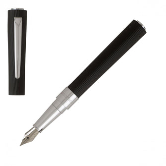 Personalise Fountain Pen Dune Black - Custom Eco Friendly Gifts Online
