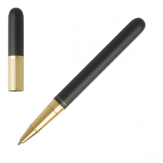 Personalise Rollerball Pen Maillon Black - Custom Eco Friendly Gifts Online