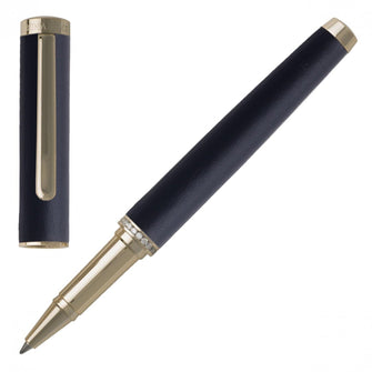 Personalise Rollerball Pen Brillant Dark Blue - Custom Eco Friendly Gifts Online
