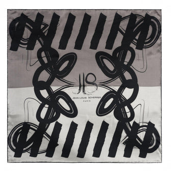 Personalise Silk Scarf Reflection Grey - Custom Eco Friendly Gifts Online