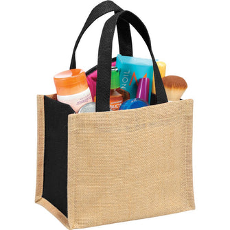 Personalise Mini Jute Gift Tote with Logo | Eco Gifts
