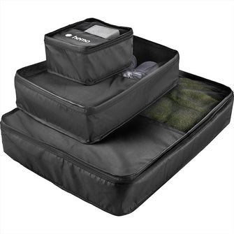 Personalise Packing Cubes 3pc set with Logo | Eco Gifts