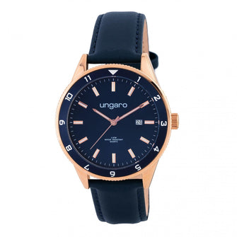 Personalise Date Watch Leone Navy - Custom Eco Friendly Gifts Online