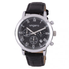 Personalise Chronograph Primo Leather Black - Custom Eco Friendly Gifts Online