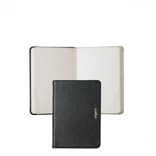 Personalise Note Pad A6 Sienna Black & Gold - Custom Eco Friendly Gifts Online