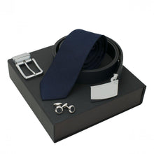 Personalise Set Ungaro (cufflinks, Belt & Silk Tie) - Custom Eco Friendly Gifts Online