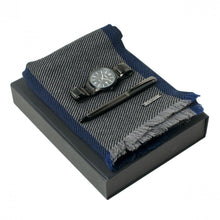 Personalise Set Alesso Black (ballpoint Pen, Watch & Scarve) - Custom Eco Friendly Gifts Online