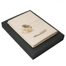 Personalise Set Sienna Nude & Gold (ballpoint Pen, Case & Watch) - Custom Eco Friendly Gifts Online