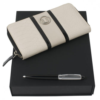 Personalise Set Ungaro (ballpoint Pen & Lady Purse) - Custom Eco Friendly Gifts Online
