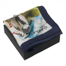 Personalise Set Aurelia (watch & Silk Scarf) - Custom Eco Friendly Gifts Online