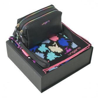 Personalise Set Neon (clutch & Silk Scarf) - Custom Eco Friendly Gifts Online